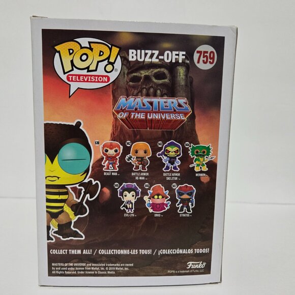 Funko Pop - MOTU - Buzz-Off #759 (2019 Spring Convention Exclusive) - Picture 4 of 7